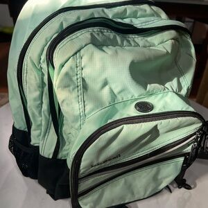 L.L. Bean Light Green/Turquose Backpack